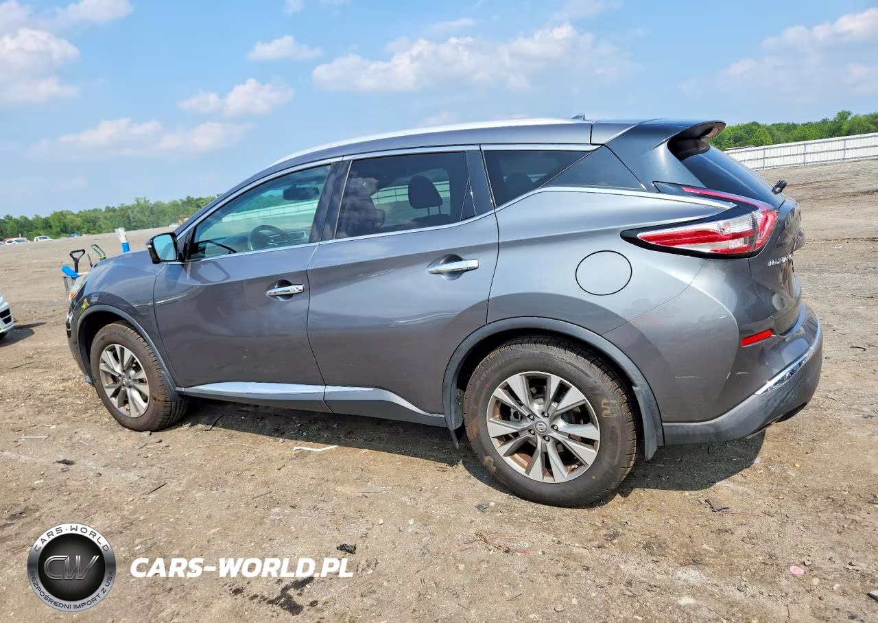 2015 Nissan Murano Sl VIN:5N1AZ2MH3FN262835 - 2