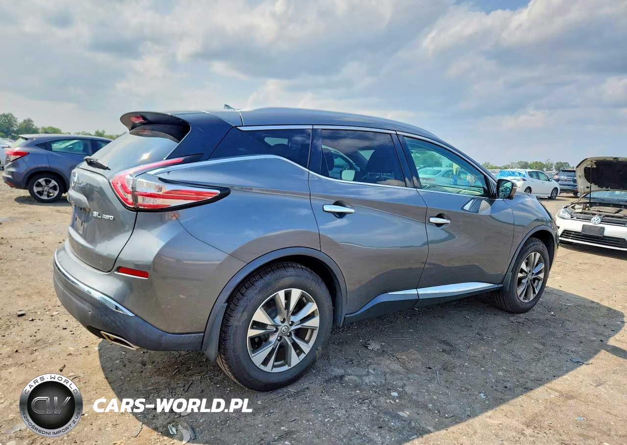 2015 Nissan Murano Sl VIN:5N1AZ2MH3FN262835 - 3