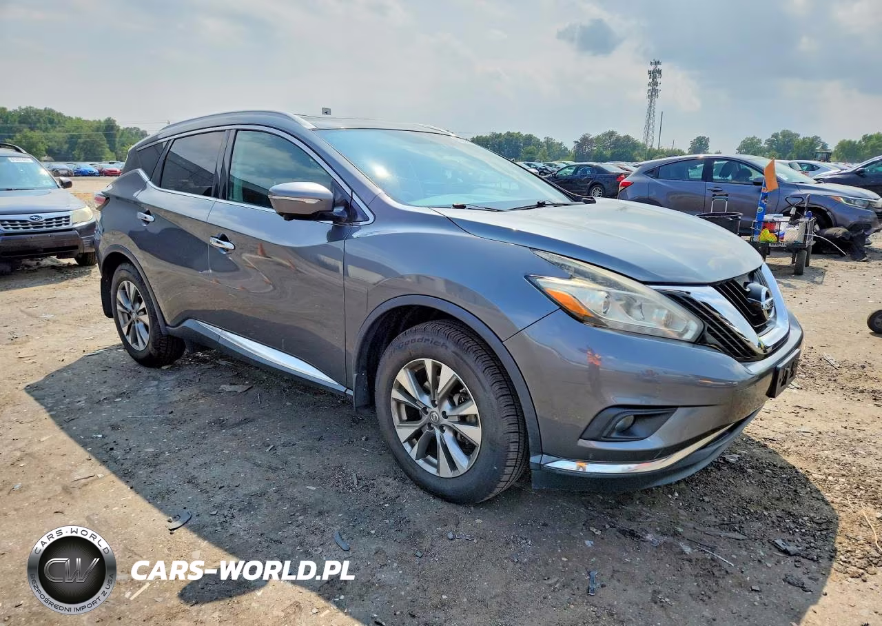 2015 Nissan Murano Sl VIN:5N1AZ2MH3FN262835 - 4