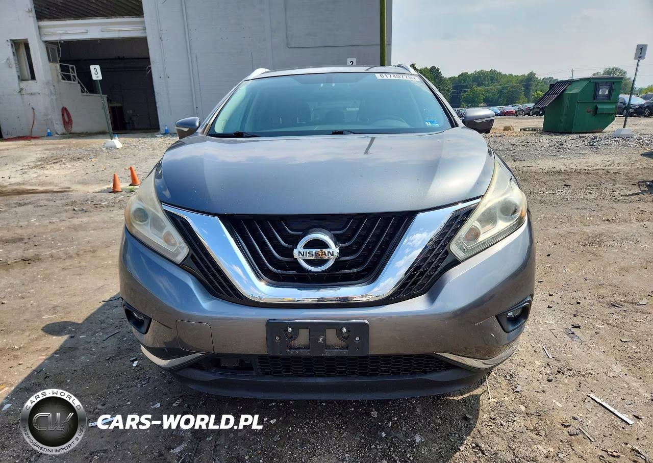 2015 Nissan Murano Sl VIN:5N1AZ2MH3FN262835 - 5