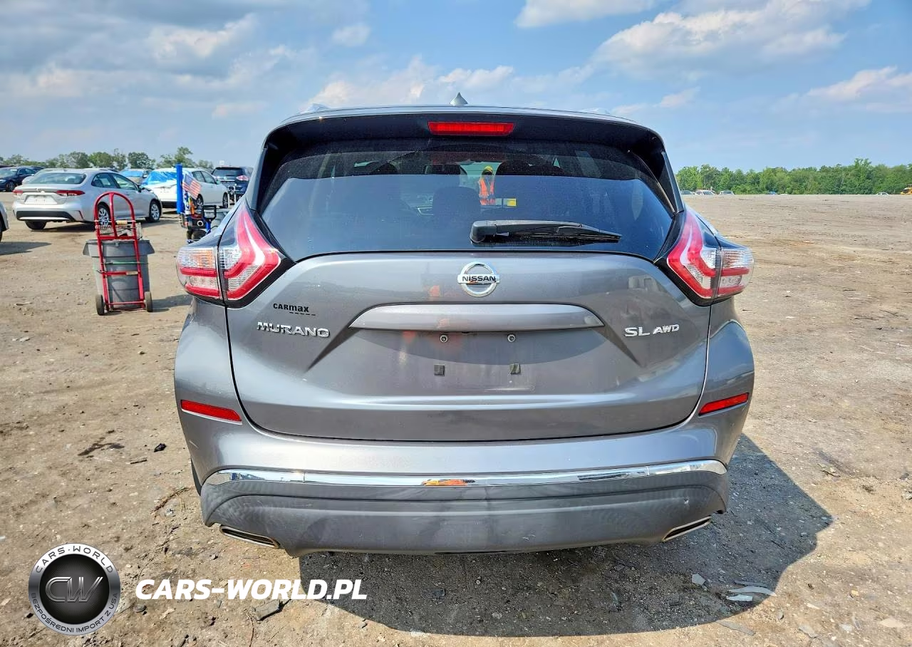2015 Nissan Murano Sl VIN:5N1AZ2MH3FN262835 - 6