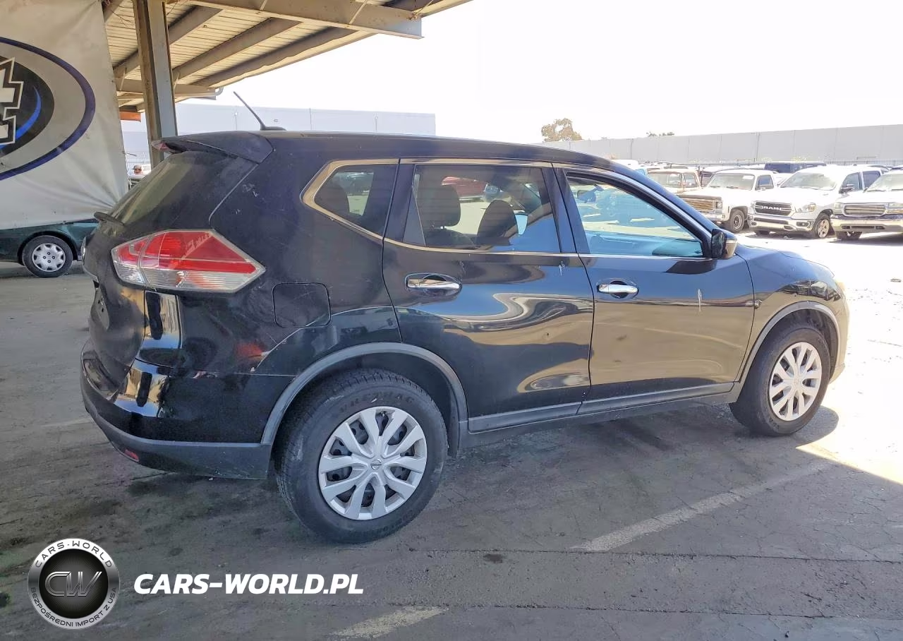 2015 Nissan Rogue S VIN:KNMAT2MT7FP528890 - 3