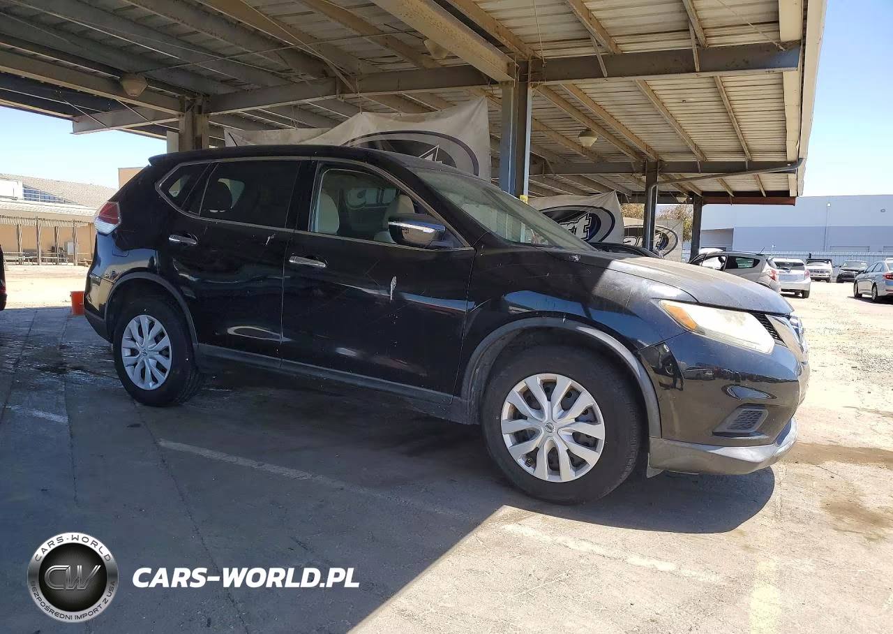 2015 Nissan Rogue S VIN:KNMAT2MT7FP528890 - 4