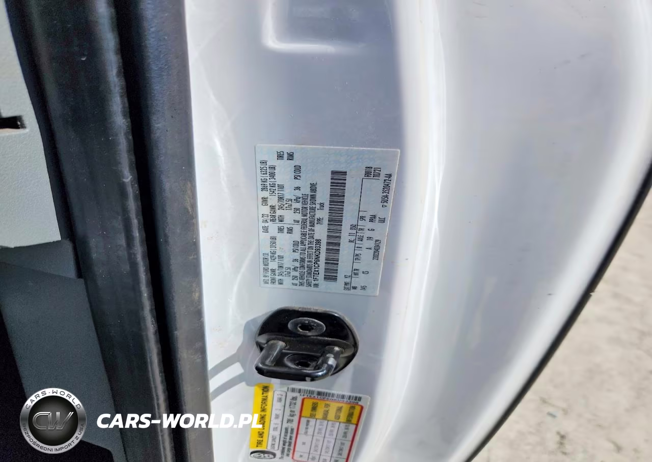 2022 Ford F150 Super Cab VIN:1FTEX1CP6NKD93398 - 12