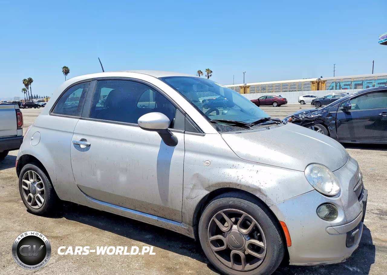 2013 Fiat 500 Pop VIN:3C3CFFAR4DT688707 - 4