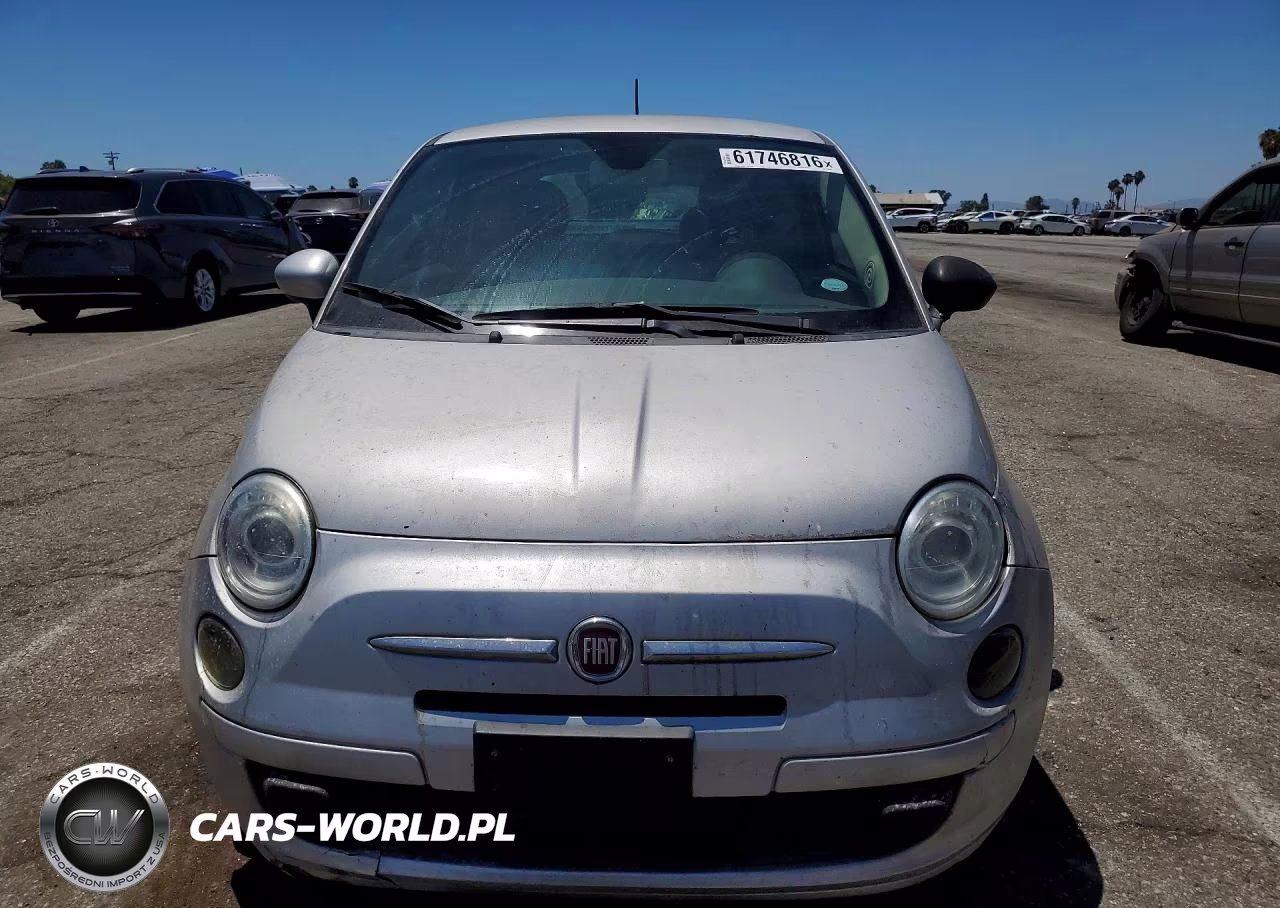 2013 Fiat 500 Pop VIN:3C3CFFAR4DT688707 - 5