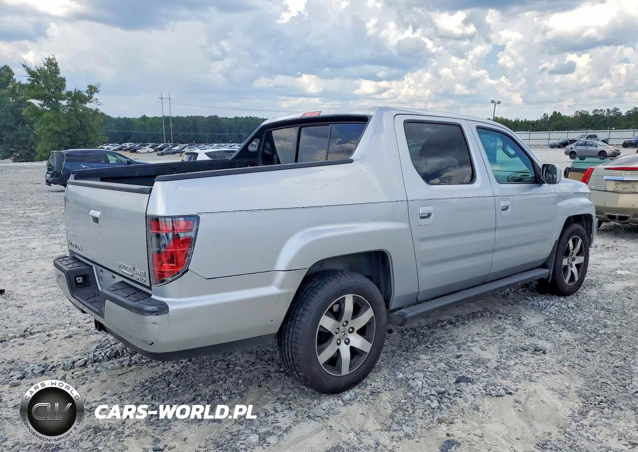 2014 Honda Ridgeline Rtl-S VIN:5FPYK1F61EB007179 - 3