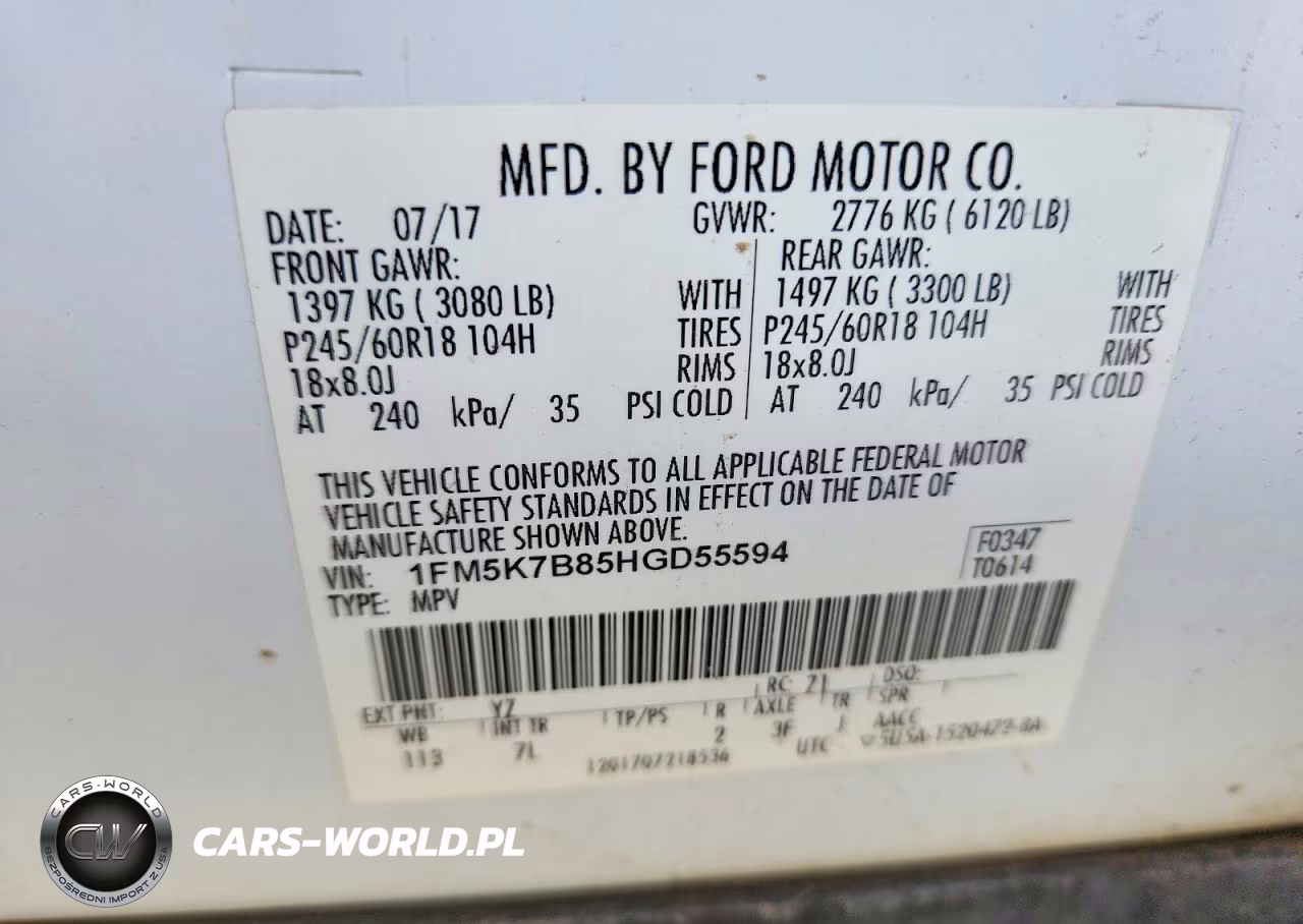 2017 Ford Explorer VIN:1FM5K7B85HGD55594 - 13