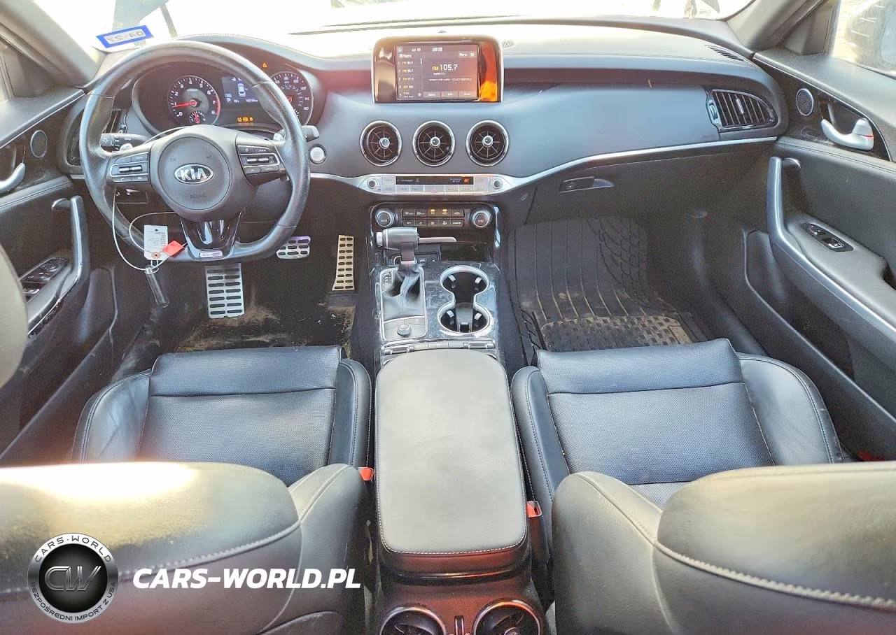 2020 Kia Stinger Gt-Line VIN:KNAE15LA1L6076460 - 8