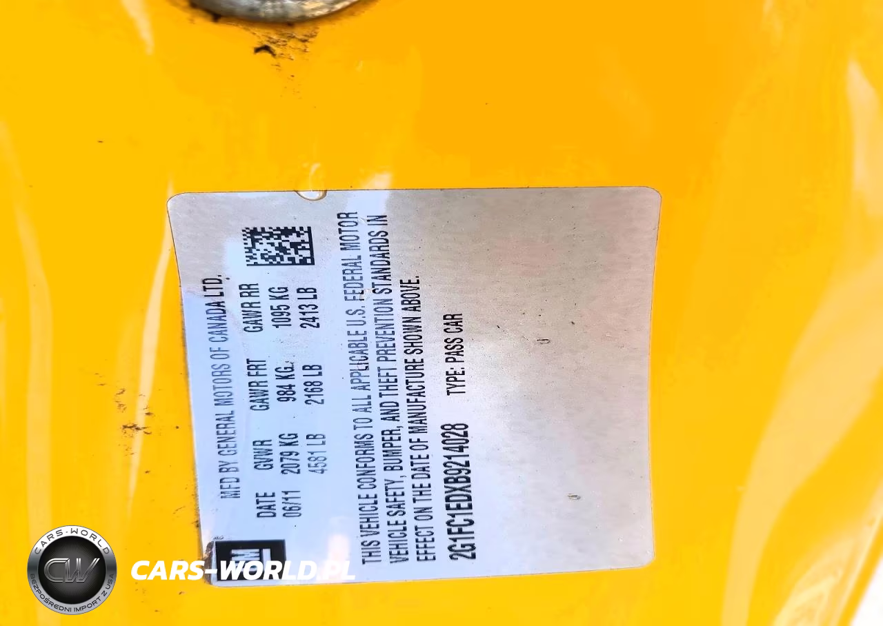 2011 Chevrolet Camaro Lt VIN:2G1FC1EDXB9214028 - 12