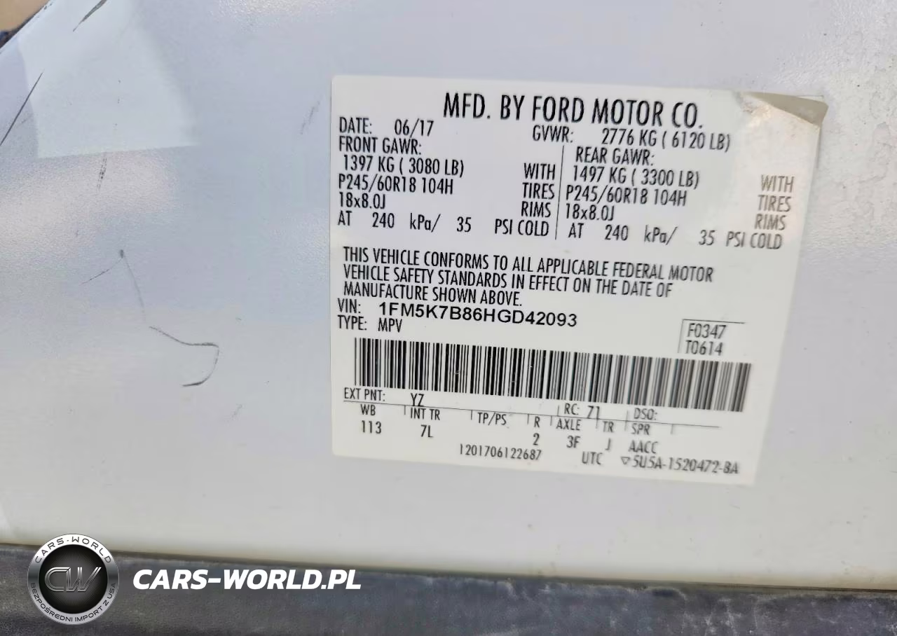 2017 Ford Explorer VIN:1FM5K7B86HGD42093 - 16