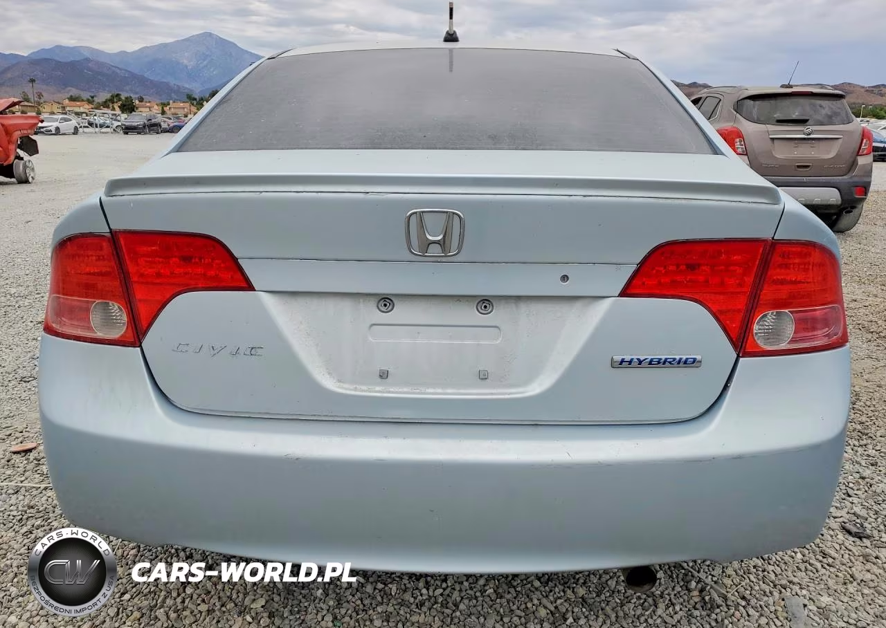 2006 Honda Civic Hybrid VIN:JHMFA36236S010583 - 6