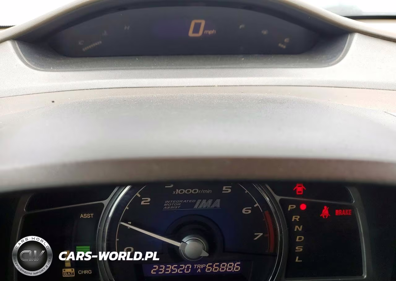 2006 Honda Civic Hybrid VIN:JHMFA36236S010583 - 9