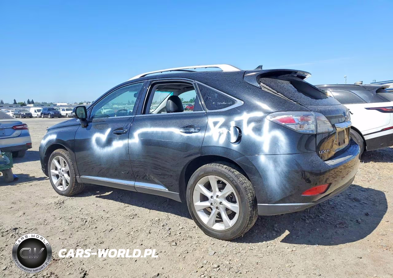 2010 Lexus Rx 350 VIN:2T2ZK1BA6AC038154 - 2