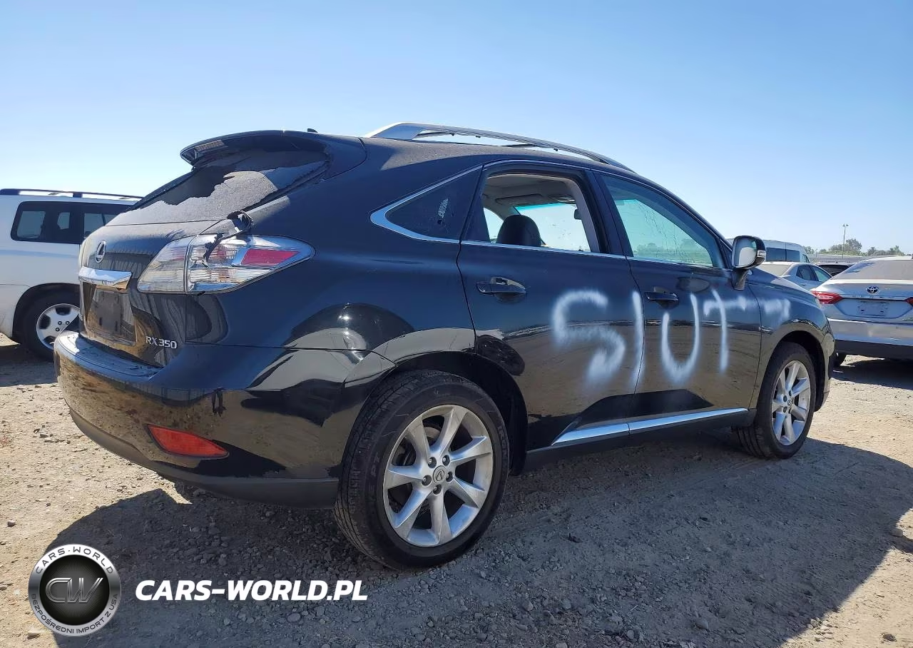 2010 Lexus Rx 350 VIN:2T2ZK1BA6AC038154 - 3