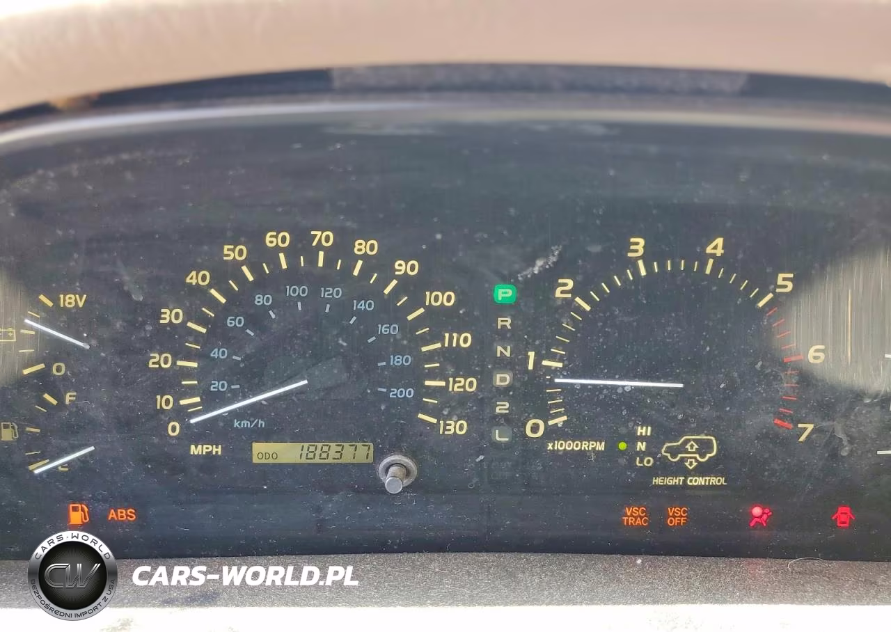 2000 Lexus Lx 470 VIN:JT6HT00WXY0106926 - 9