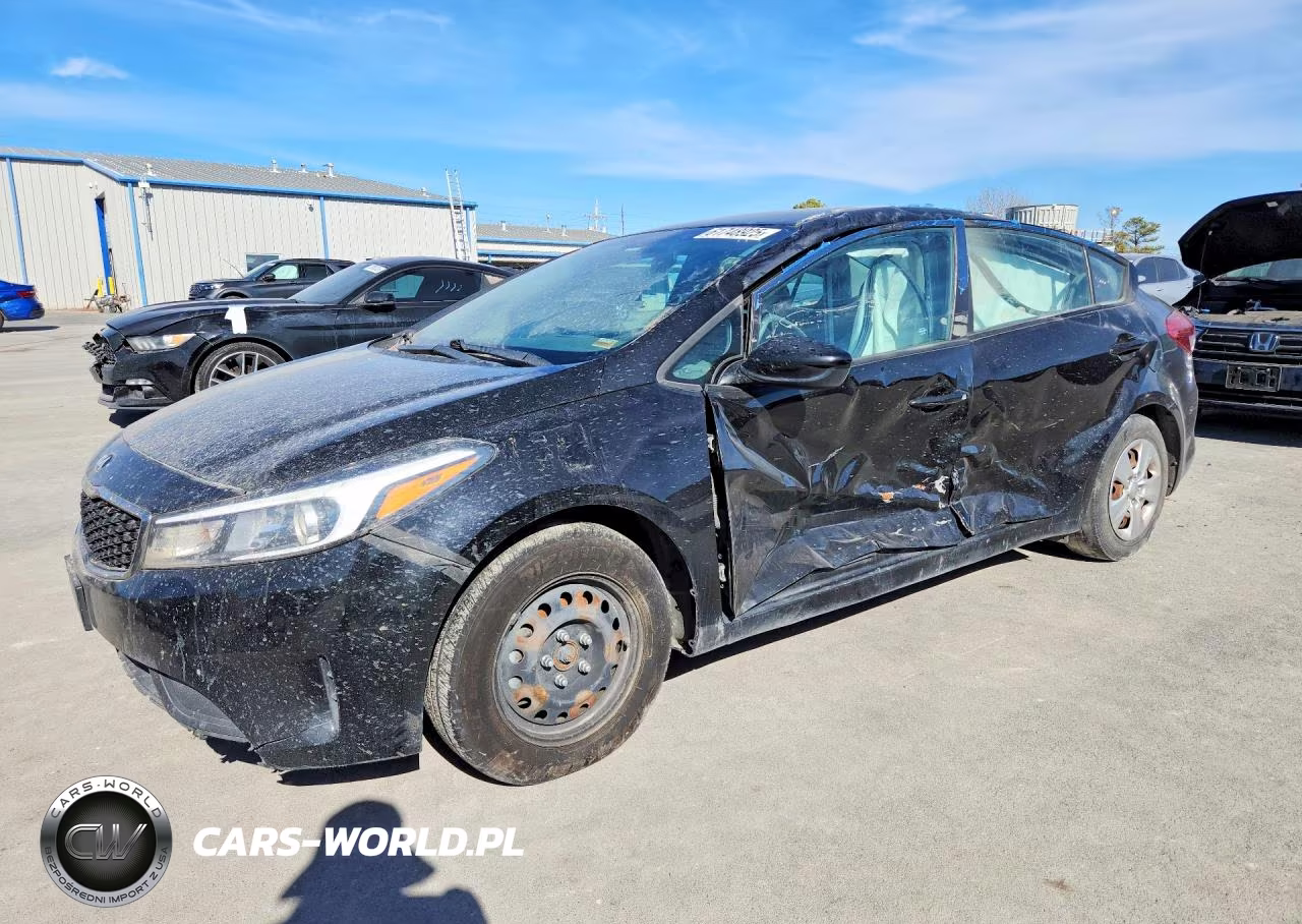 2017 Kia Forte Lx VIN:3KPFK4A74HE031794 - 1