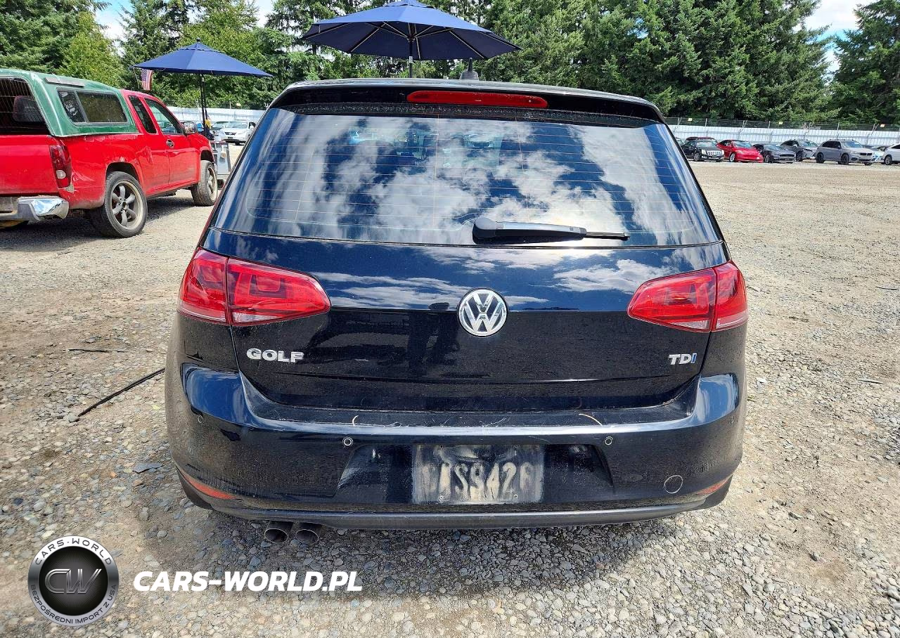 2015 Volkswagen Golf Tdi VIN:3VW2A7AUXFM036894 - 6