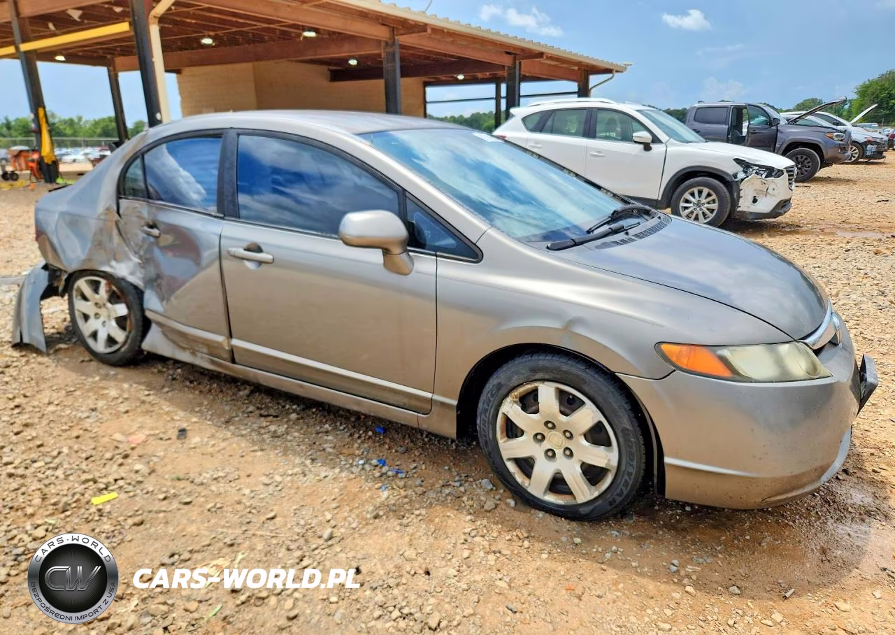 2007 Honda Civic Lx VIN:1HGFA16547L078596 - 4