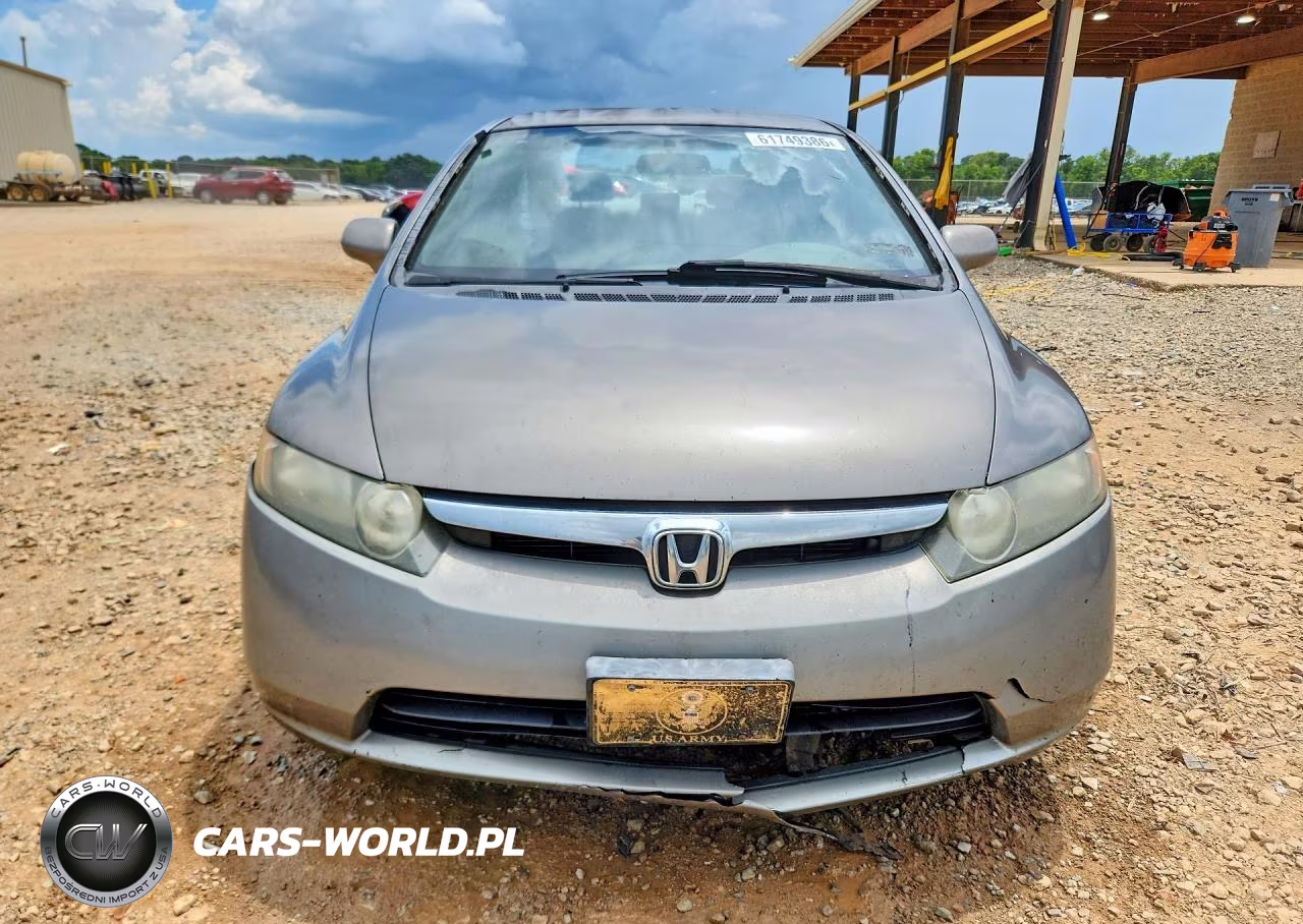 2007 Honda Civic Lx VIN:1HGFA16547L078596 - 5