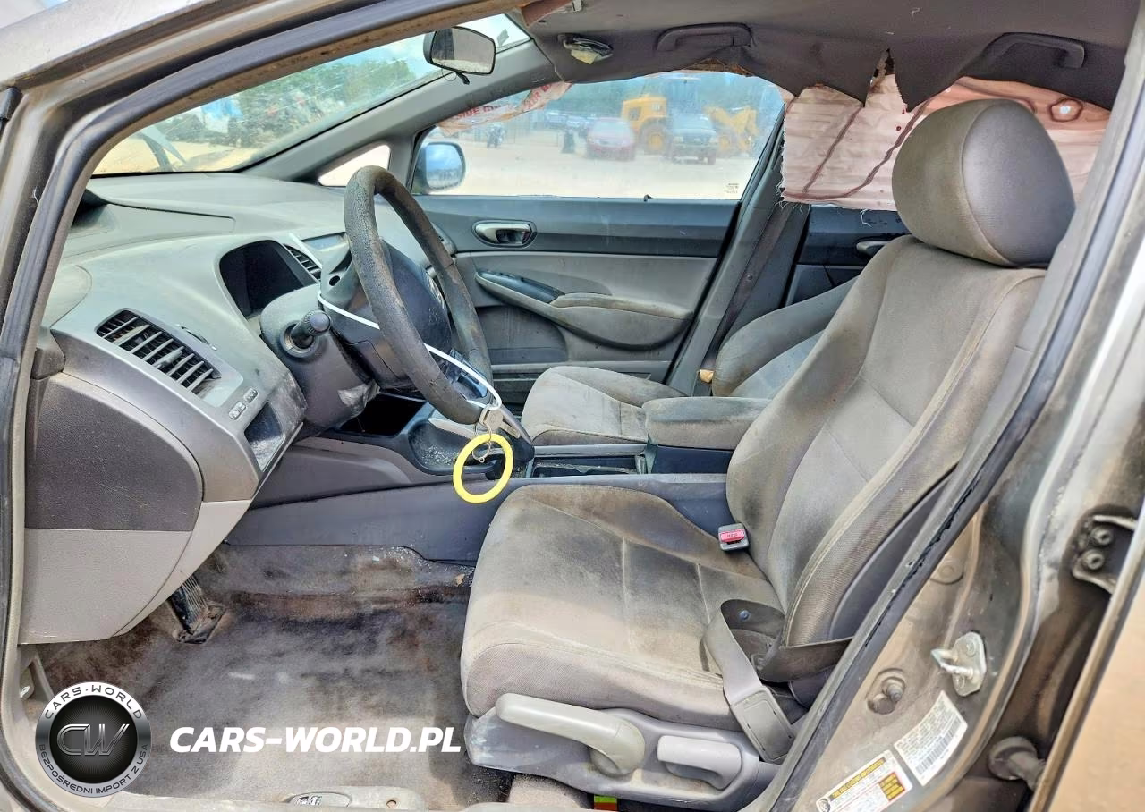 2007 Honda Civic Lx VIN:1HGFA16547L078596 - 7