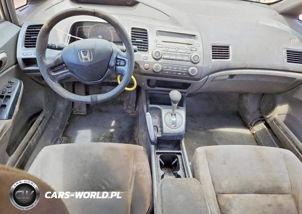 2007 Honda Civic Lx VIN:1HGFA16547L078596 - 8