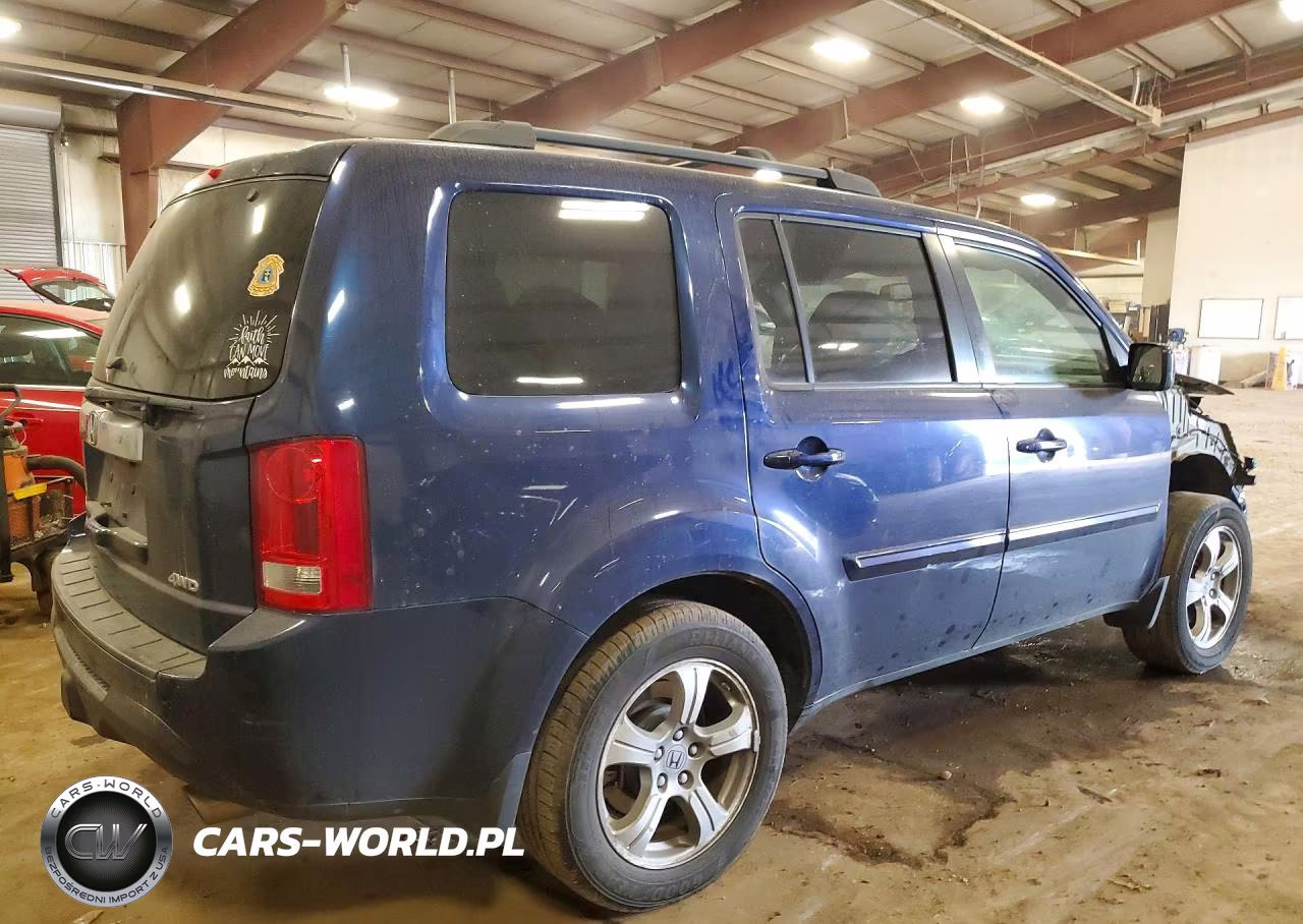 2013 Honda Pilot Exl VIN:5FNYF4H53DB060063 - 3
