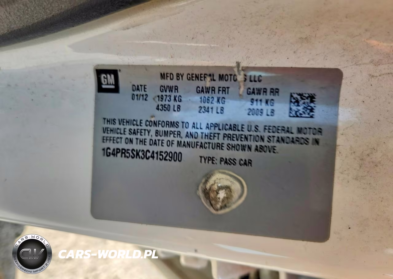 2012 Buick Verano Convenience VIN:1G4PR5SK3C4152900 - 12