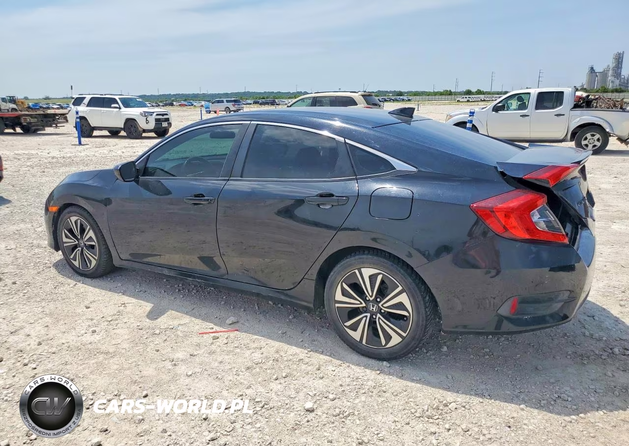2018 Honda Civic Ex VIN:JHMFC1F33JX007346 - 2