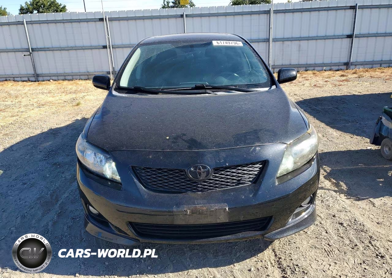 2009 Toyota Corolla S VIN:2T1BU40E79C188986 - 5