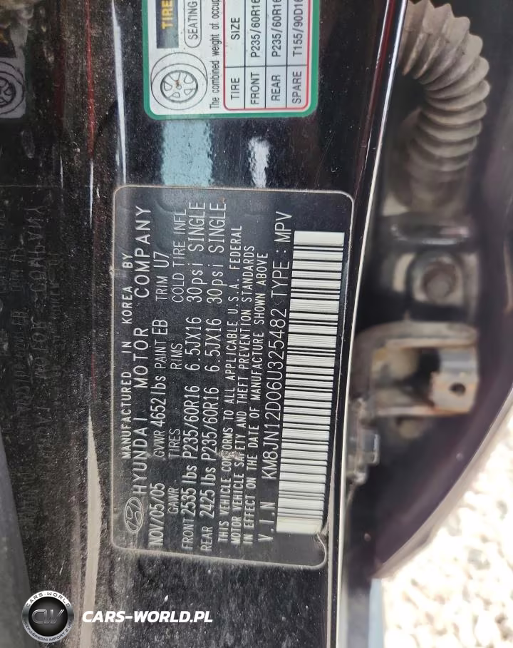 2006 Hyundai Tucson Gls VIN:KM8JN12D06U325482 - 13