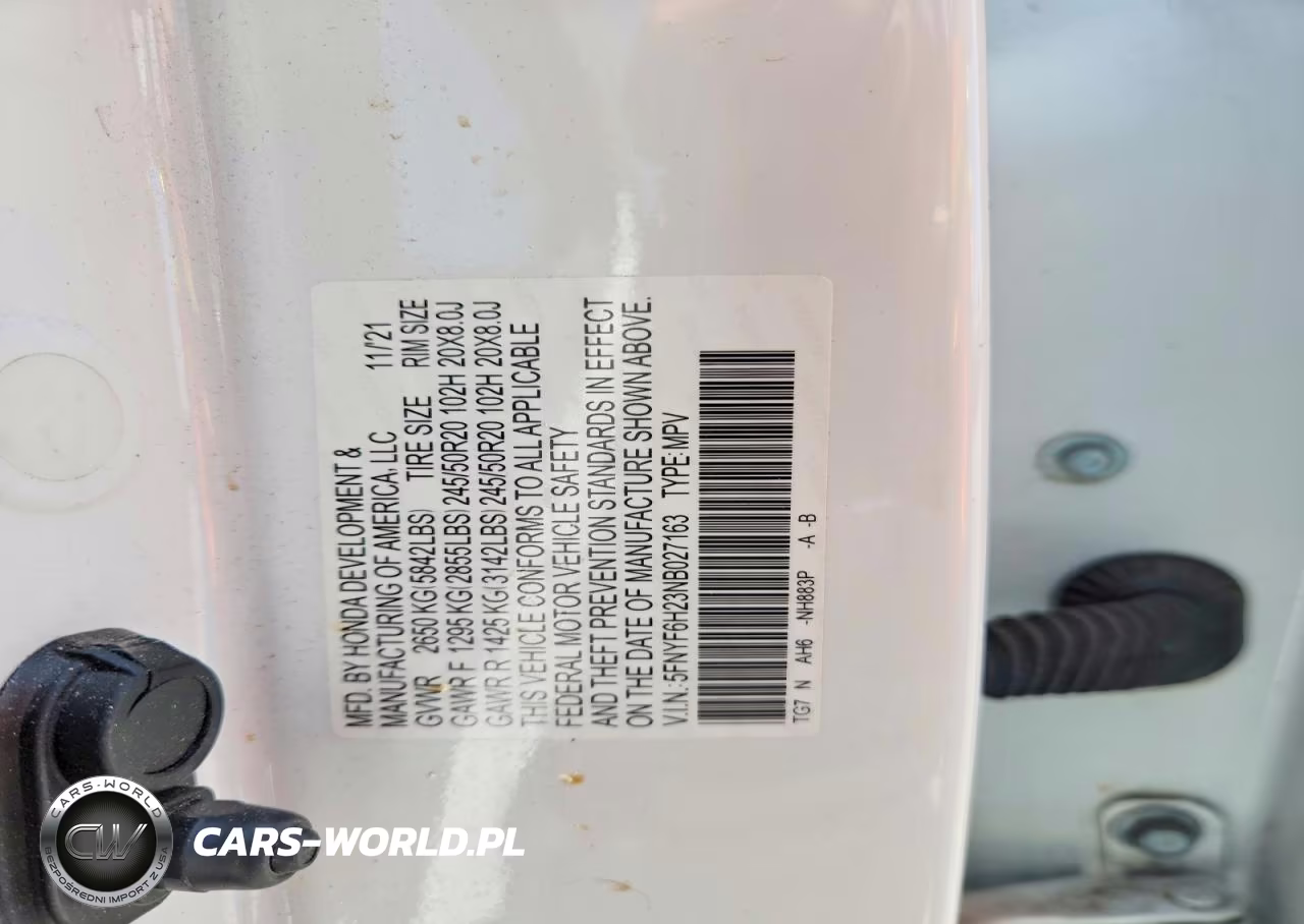 2022 Honda Pilot Se VIN:5FNYF6H23NB027163 - 13