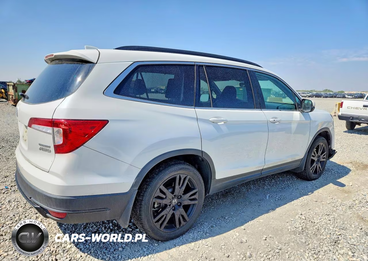 2022 Honda Pilot Se VIN:5FNYF6H23NB027163 - 3