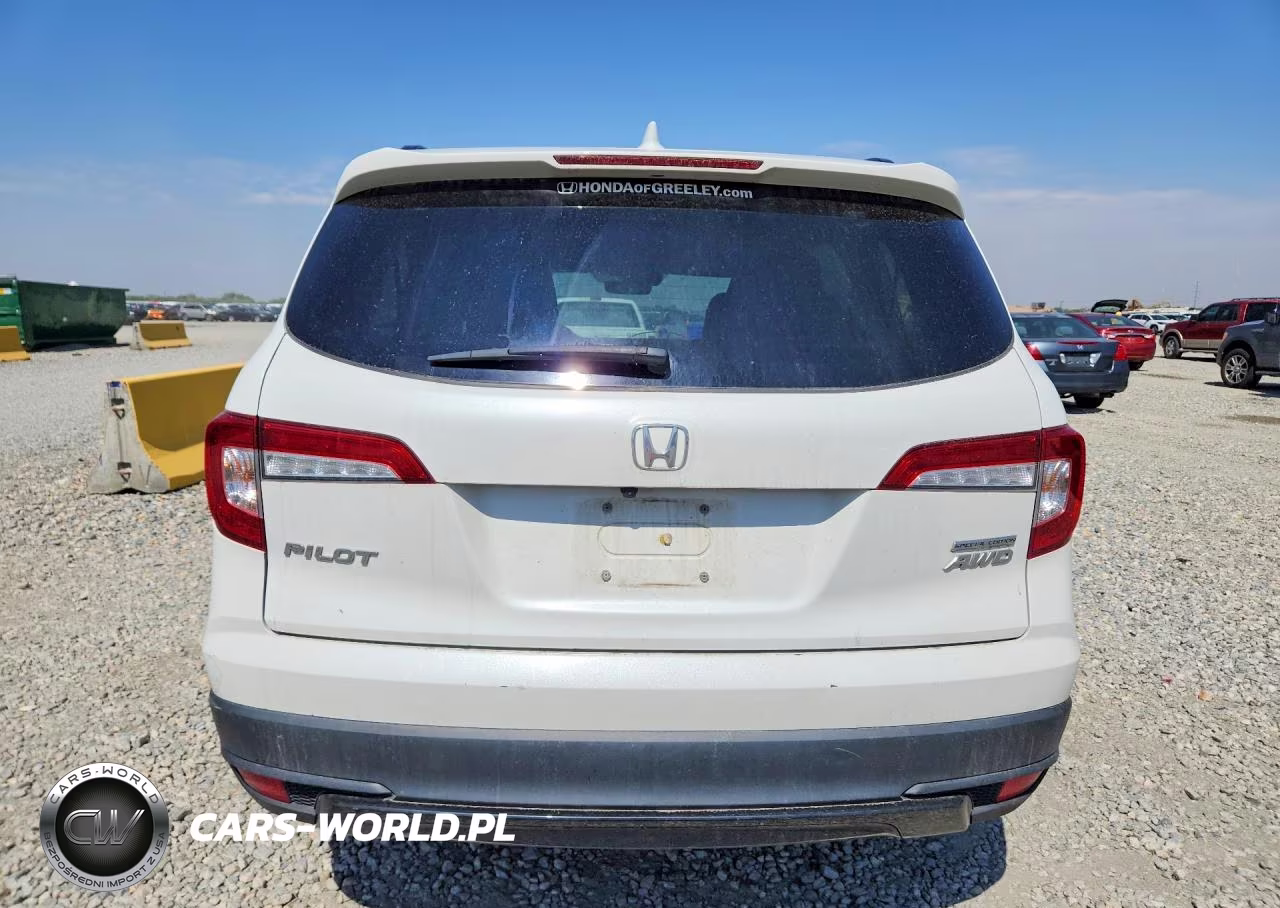 2022 Honda Pilot Se VIN:5FNYF6H23NB027163 - 6