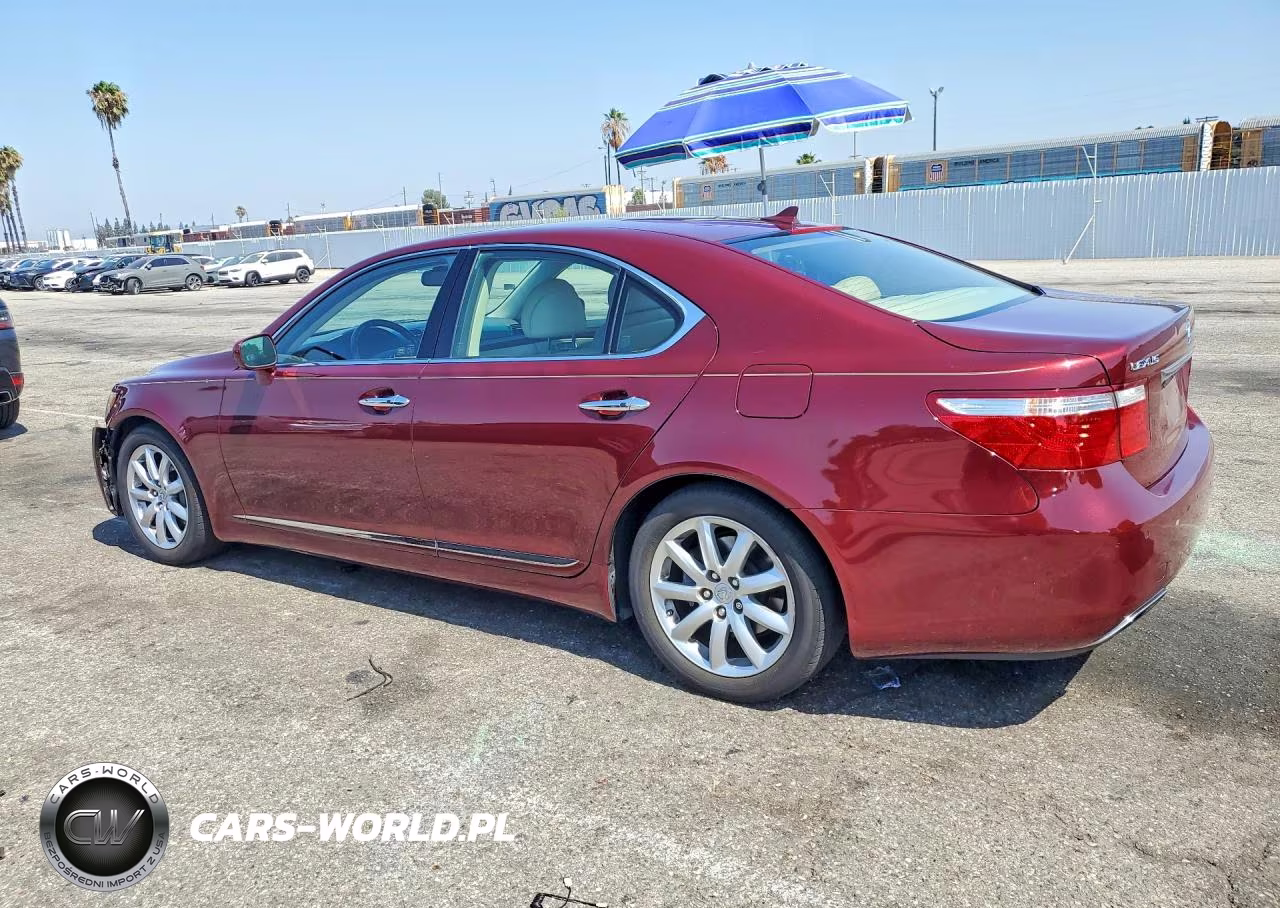 2009 Lexus Ls 460 VIN:JTHBL46F195085996 - 2