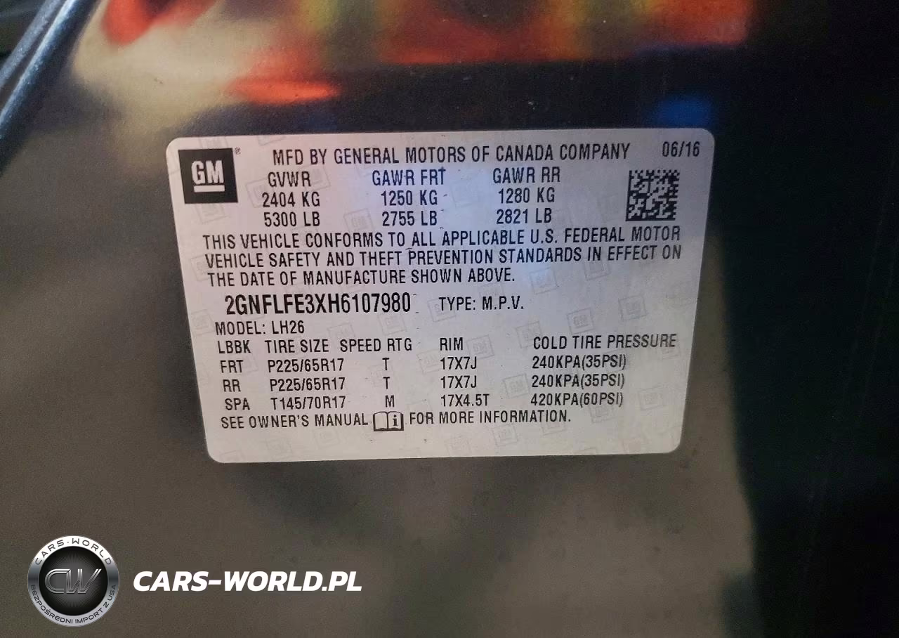 2017 Chevrolet Equinox Lt VIN:2GNFLFE3XH6107980 - 13