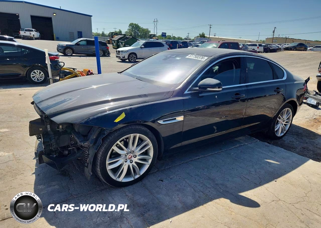2016 Jaguar Xf Prestige VIN:SAJBE4BV6GCY03822 - 1
