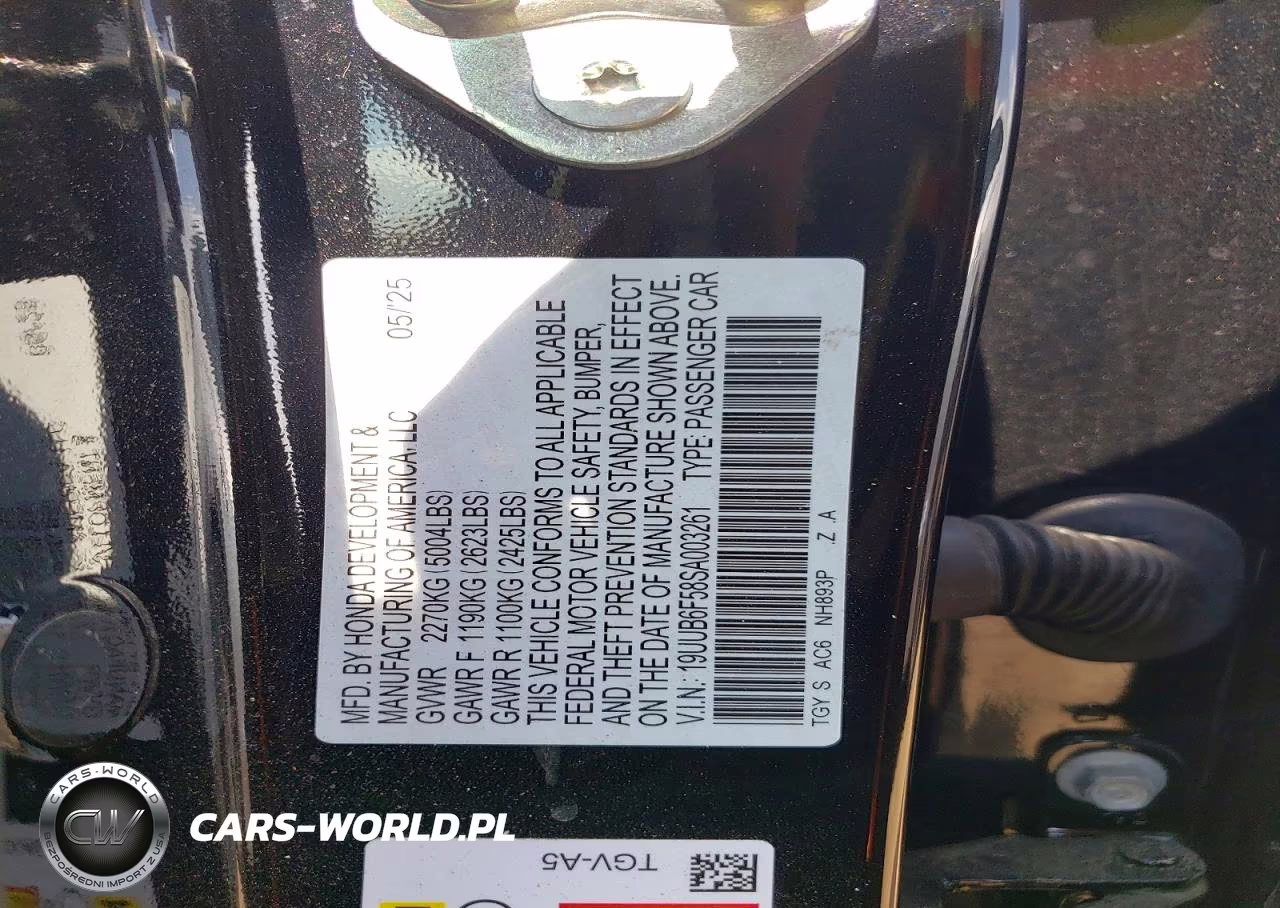 2025 Acura Tlx A-Spec VIN:19UUB6F58SA003261 - 12