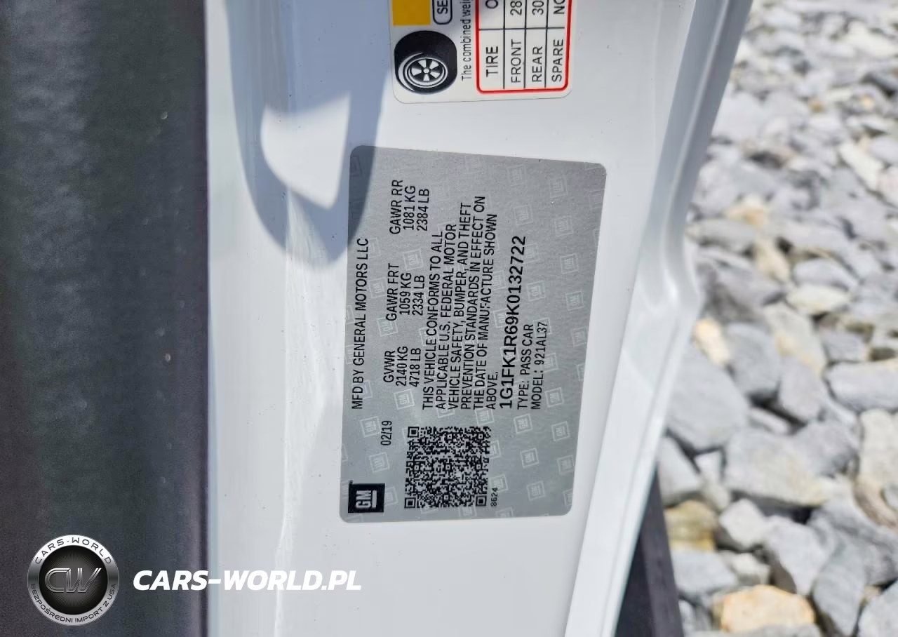 2019 Chevrolet Camaro Zl1 VIN:1G1FK1R69K0132722 - 12