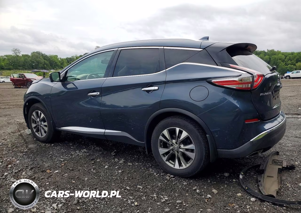2016 Nissan Murano Sl VIN:5N1AZ2MH4GN148859 - 2