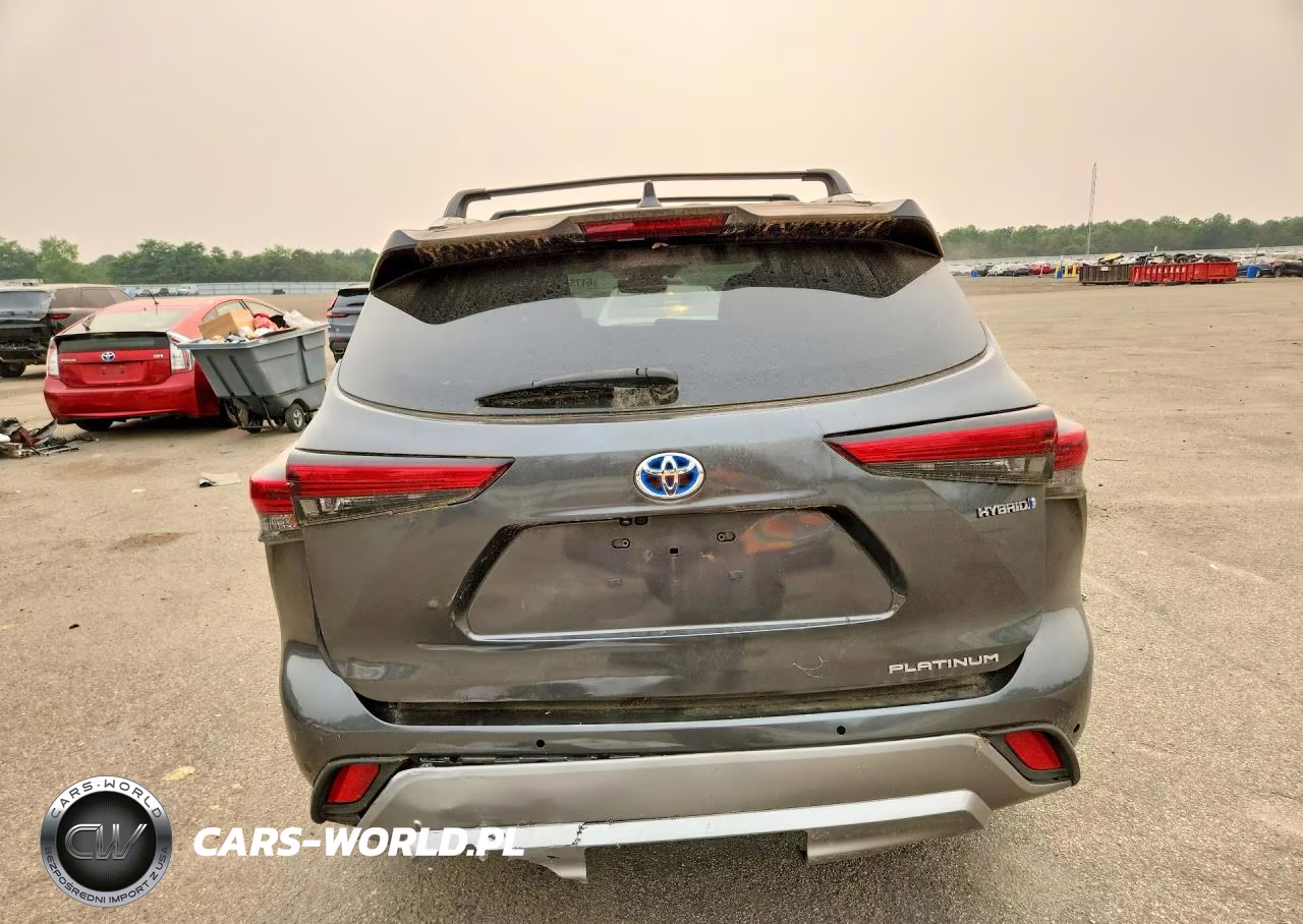 2023 Toyota Highlander Hybrid Platinum VIN:5TDEBRCH8PS114471 - 6