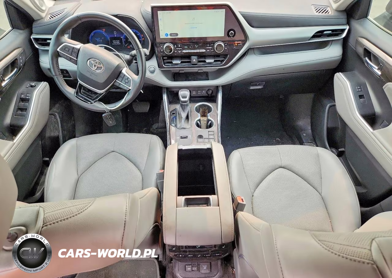 2023 Toyota Highlander Hybrid Platinum VIN:5TDEBRCH8PS114471 - 8