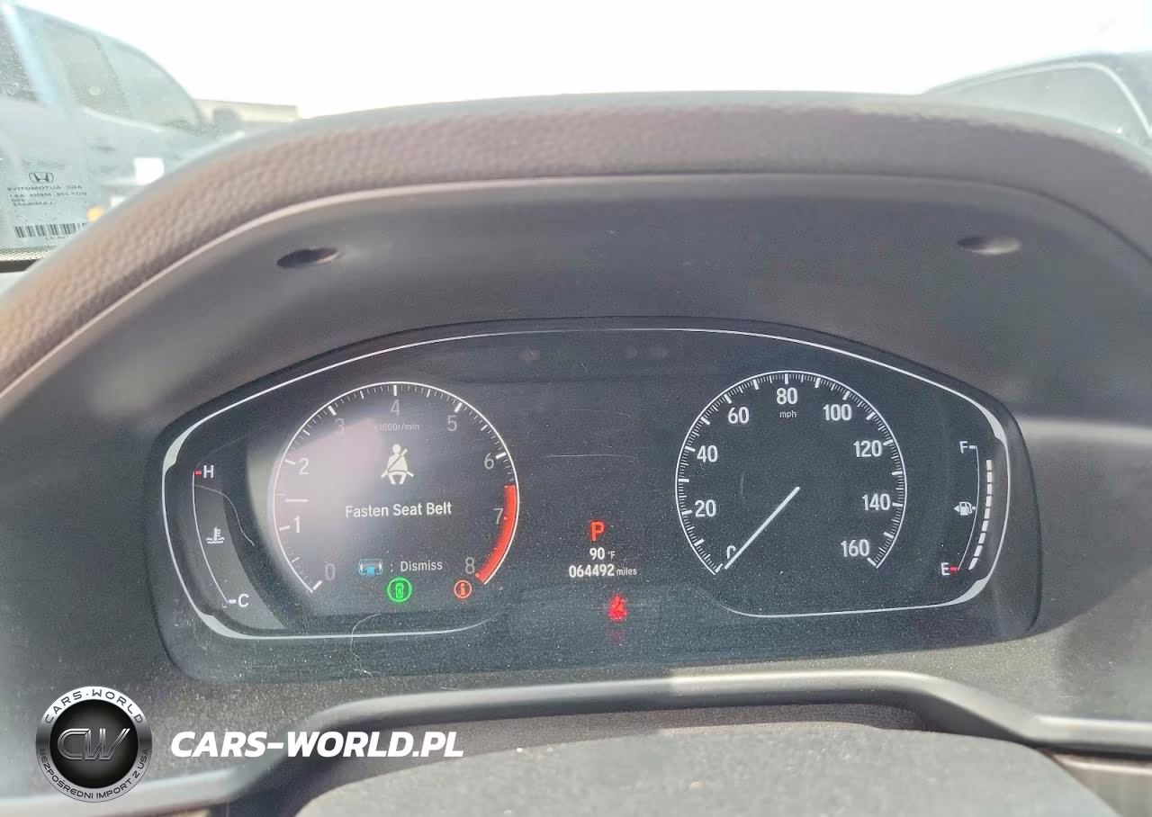 2019 Honda Accord Exl VIN:1HGCV1F52KA021387 - 9