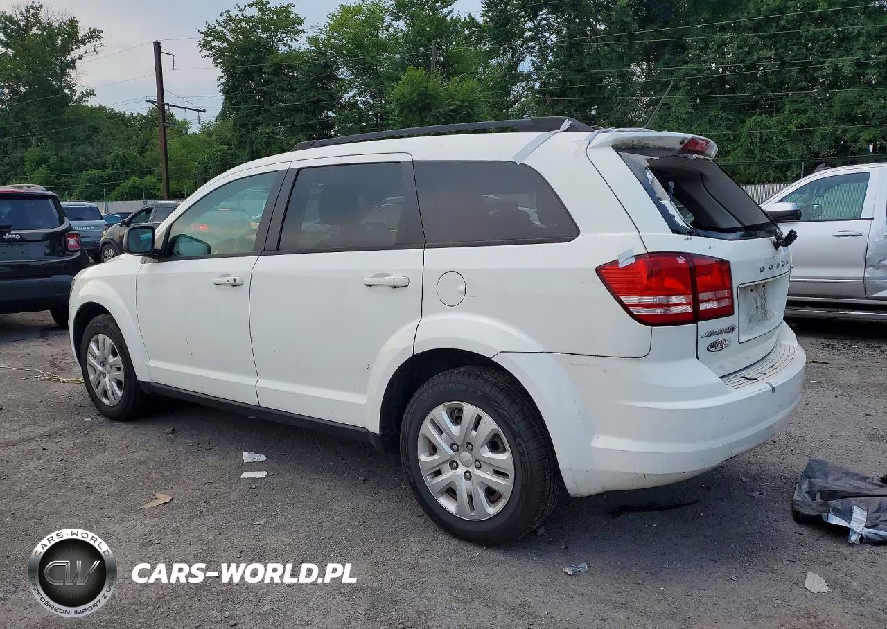 2017 Dodge Journey Se VIN:3C4PDCAB7HT638104 - 2