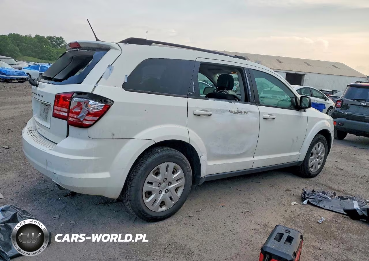 2017 Dodge Journey Se VIN:3C4PDCAB7HT638104 - 3