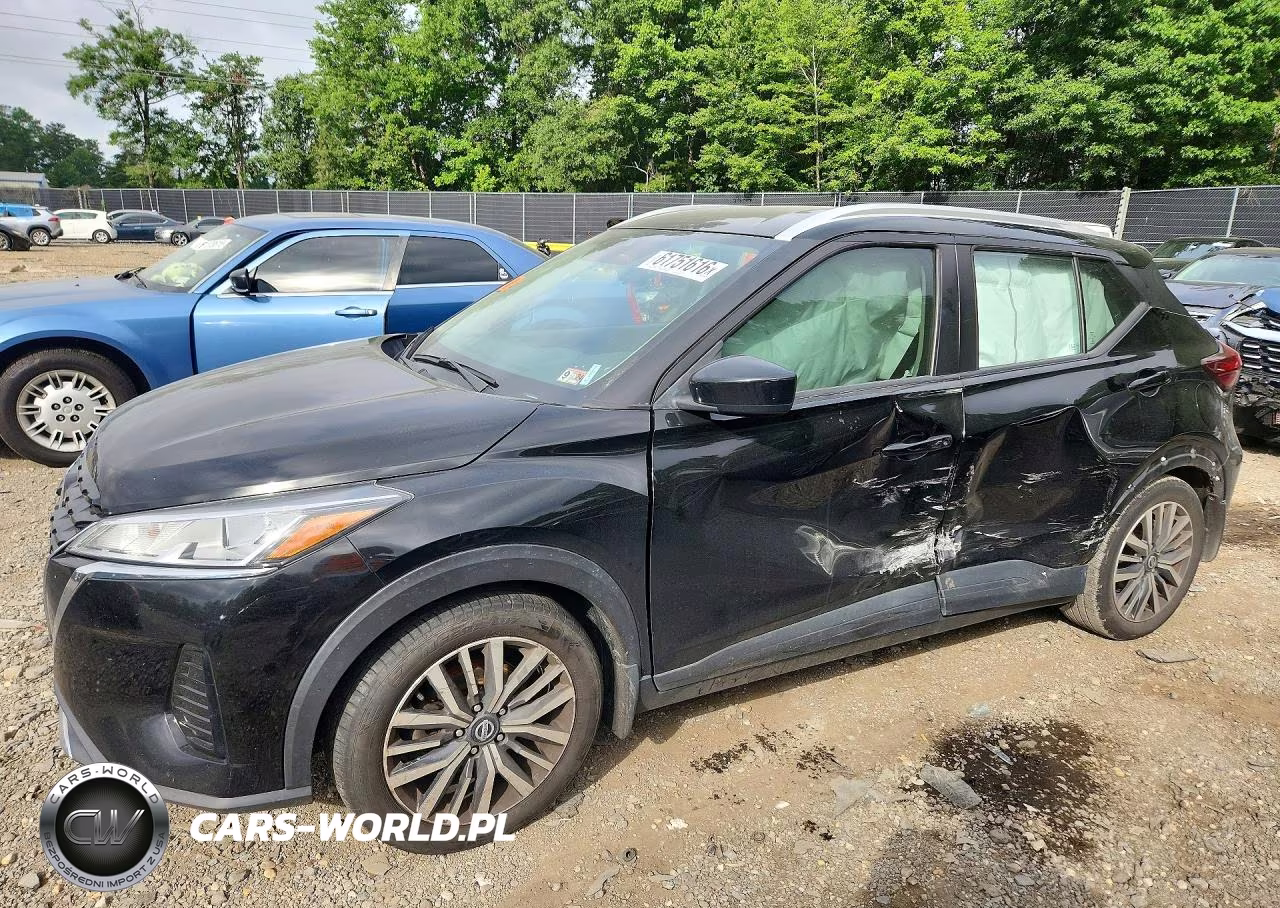 2021 Nissan Kicks Sv VIN:3N1CP5CV2ML536070 - 1