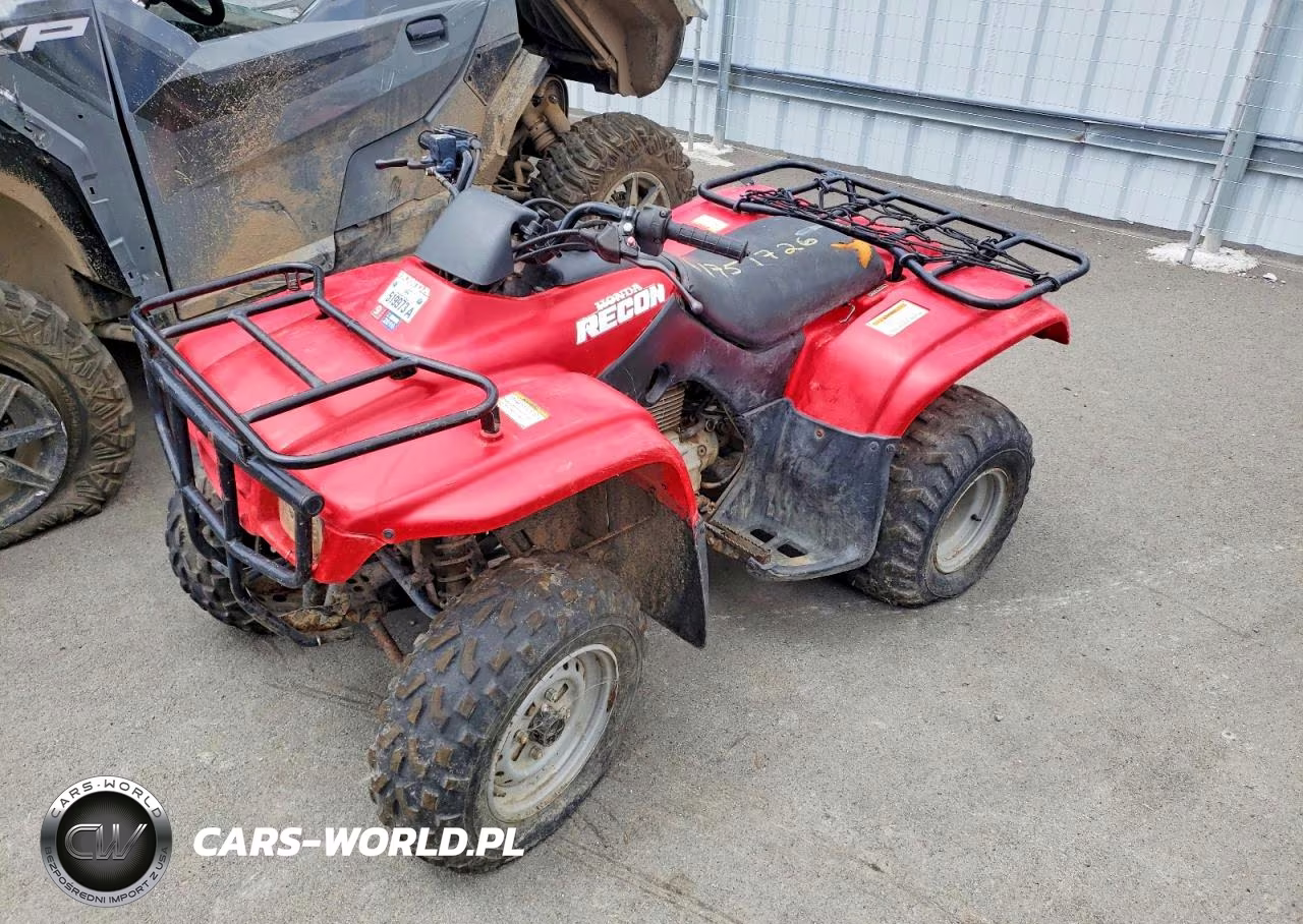 2001 Honda Recon Atv VIN:478TE210214117722 - 2