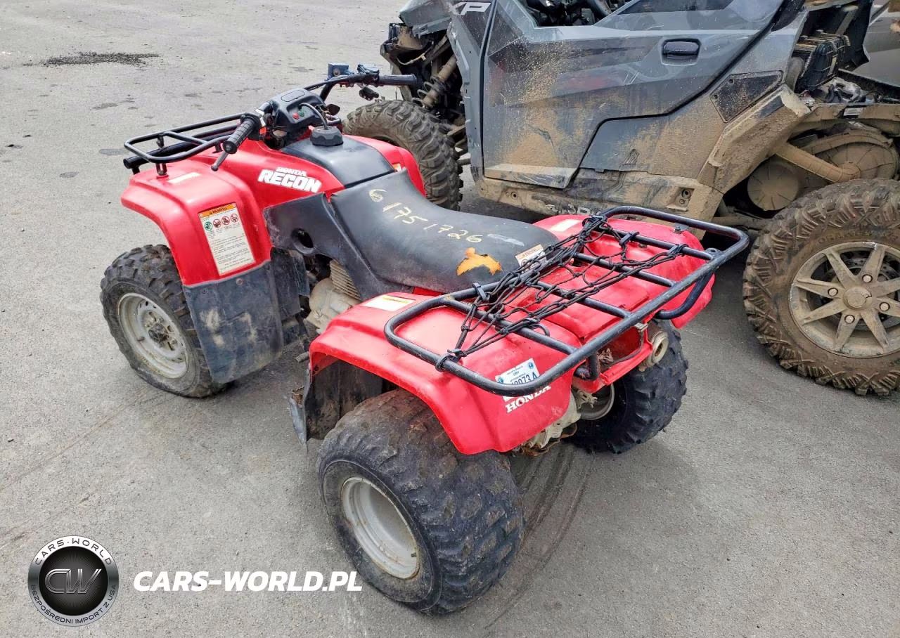 2001 Honda Recon Atv VIN:478TE210214117722 - 3