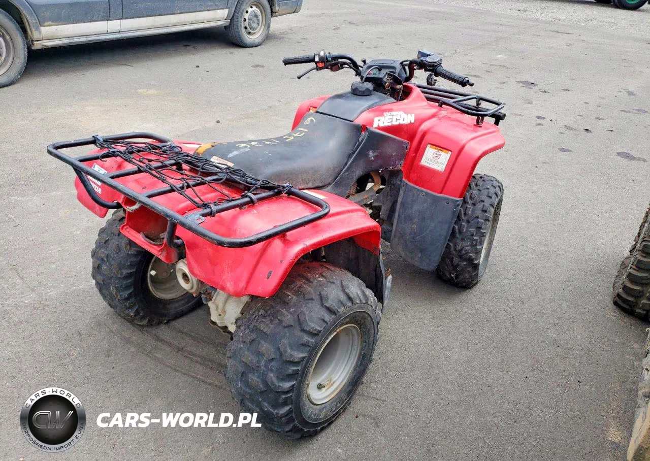 2001 Honda Recon Atv VIN:478TE210214117722 - 4