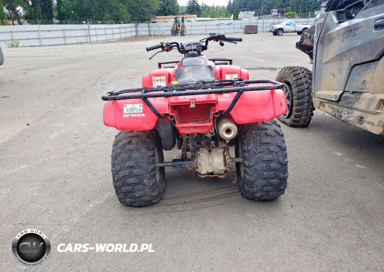 2001 Honda Recon Atv VIN:478TE210214117722 - 9